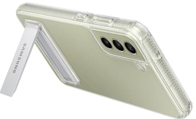 Samsung Galaxy S21 FE Clear Standing Cover stativdeksel (transparent)