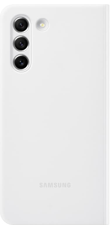 Samsung Galaxy S21 FE Clear View deksel (hvit)