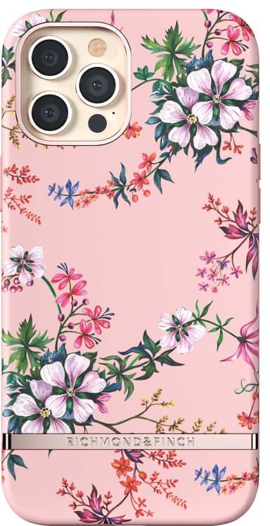 Richmond & Finch iPhone 12 Pro Max deksel (pink blooms)
