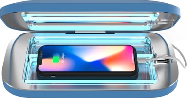 PhoneSoap Pro desinfiserer for telefon (blå) Elkjøp