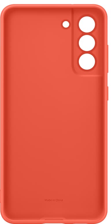 Samsung Galaxy S21 FE Silicone deksel (korall)