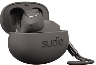 Sudio T2 helt trådløse in-ear hodetelefoner (sort)