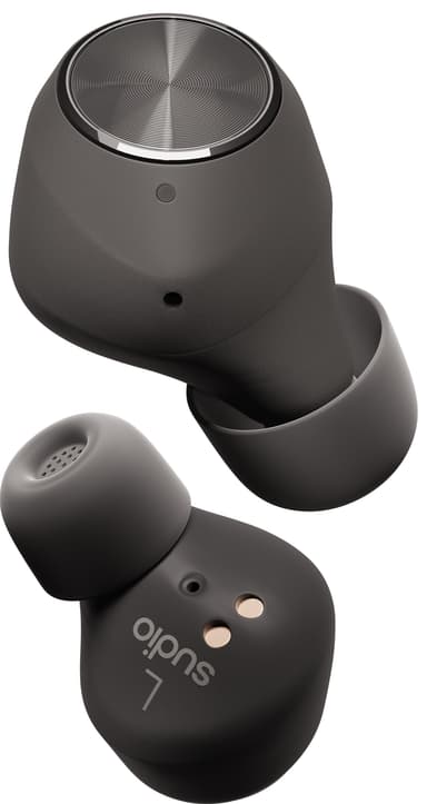 Sudio T2 helt trådløse in-ear hodetelefoner (sort)