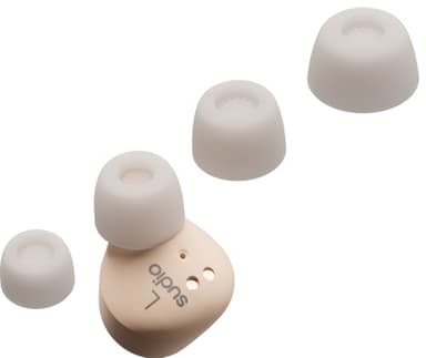 Sudio T2 helt trådløse in-ear hodetelefoner (sand)
