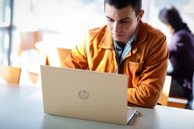 HP Pavilion 15-cs0812no 15,6" bærbar PC (blek gull)
