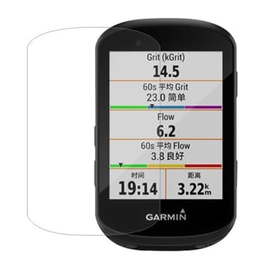 0.26mm 2.5D 9H temperert skjermbeskyttelse til Garmin Edge 530