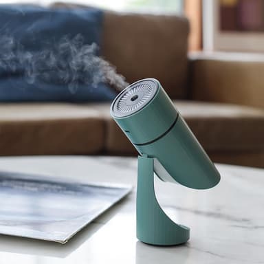 USB mini luftfukter ABS / PP / Silikon Grønn
