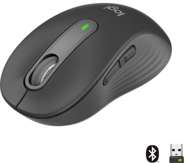 Logitech Signature M650 Medium Wireless Mouse (grafitt)