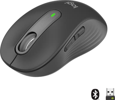 Logitech Signature M650 Large Wireless Mouse (grafitt)