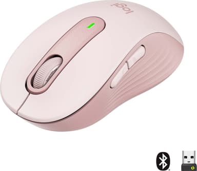 Logitech Signature M650 Wireless Mouse (Rose)