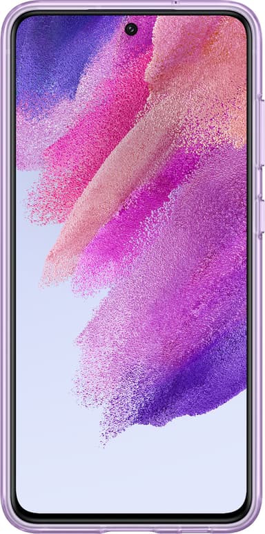 Samsung Galaxy S21 FE clear strap deksel (lavender)