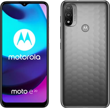 Motorola Moto E20 smarttelefon 2/32 (graphite grey)