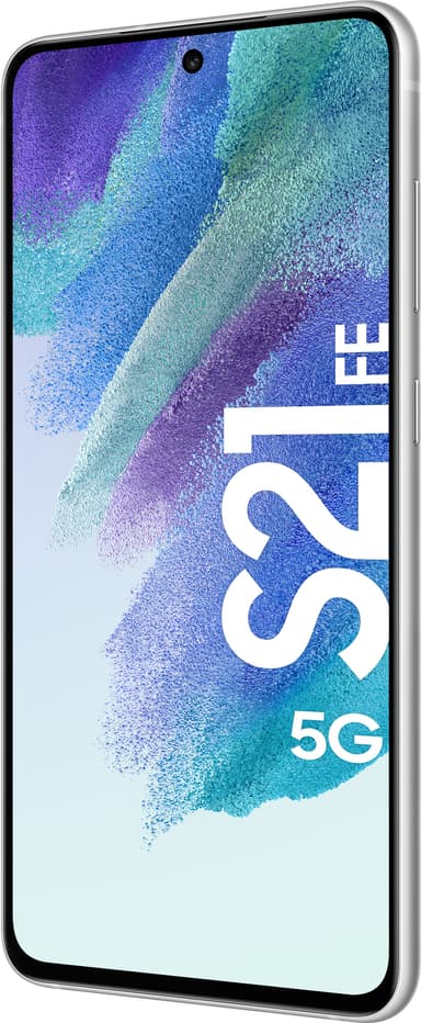 Samsung Galaxy S21 FE 5G smarttelefon 6/128GB (hvit)
