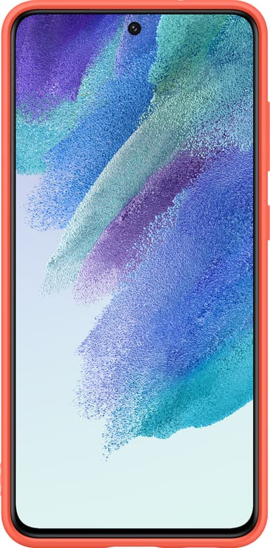 Samsung Galaxy S21 FE Silicone deksel (korall)