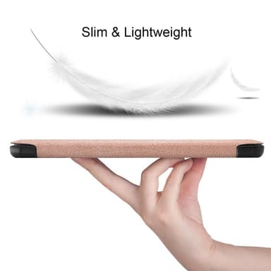 Trifoldbart deksel til Lenovo Tab M7 (3. generasjon) - Rose Gull