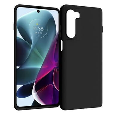 Silikondeksel Motorola Moto G200 5G - Svart