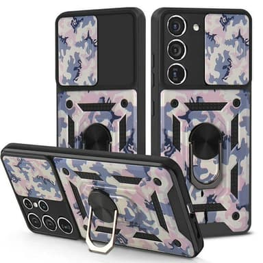Camo deksel 3i1 Samsung Galaxy S22  - Rosa