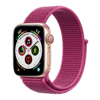 Apple Watch 6 (44mm) Nylon armbånd - Dragon Fruit
