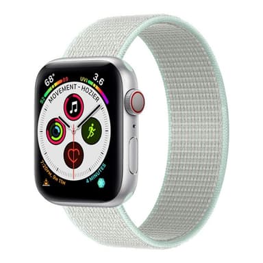 Apple Watch 6 (44mm) Nylon armbånd - Teal Tint