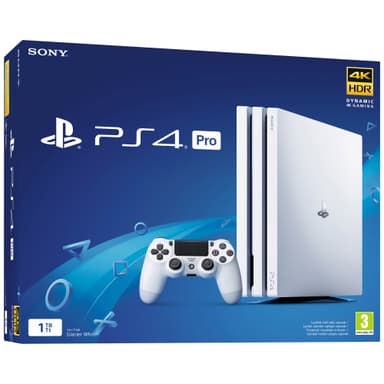 PlayStation 4 Pro 1 TB B-Chassis (hvit)
