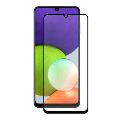 Samsung Galaxy A22 4G HAT PRINCE All-over Herdet glass Svart