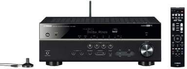 Yamaha 7.2 receiver RX-V583 (sort)