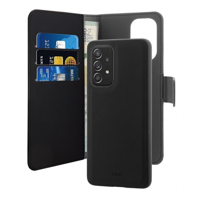 Puro 2in1 Wallet Samsung A53 5G Black