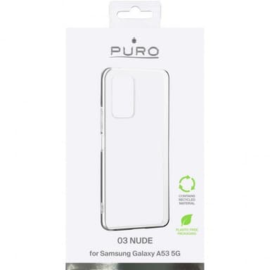 Samsung Galaxy A53 5G Deksel Nude Transparent Klar