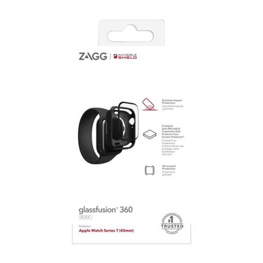ZAGG InvisibleShield Apple Watch Series 7 45mm Skjermbeskytter Glass