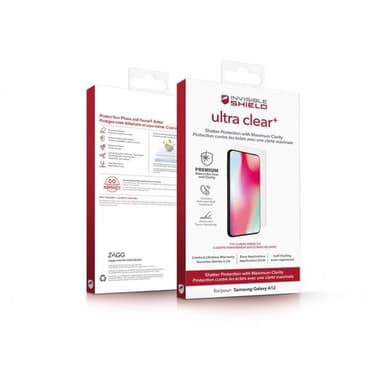 ZAGG InvisibleShield Samsung Galaxy A12 Skjermbeskytter Ultra Clear+
