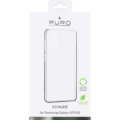 Puro Samsung Galaxy A73 Deksel Nude Transparent Klar