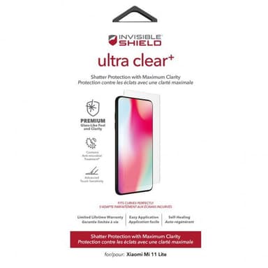 ZAGG InvisibleShield Xiaomi Mi 11 Lite Skjermbeskytter Ultra Clear+