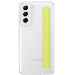 Samsung Galaxy S21 FE clear strap deksel (hvit)