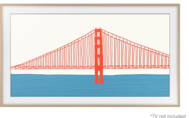 Samsung The Frame 85" ramme (2021-2022/teak)