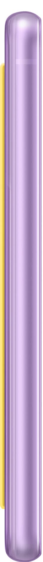 Samsung Galaxy S21 FE clear strap deksel (lavender)