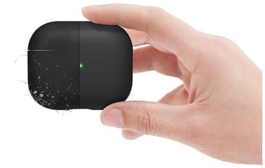 Elago AirPod 3 Liquid Hybrid deksel (sort)