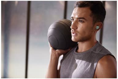 Jabra Elite 4-Active hodetelefoner (Light Mint)