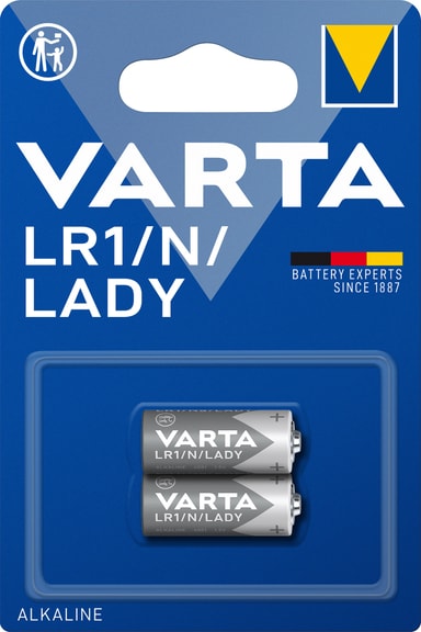 Varta N/Lr1 batteri (2-pakk)