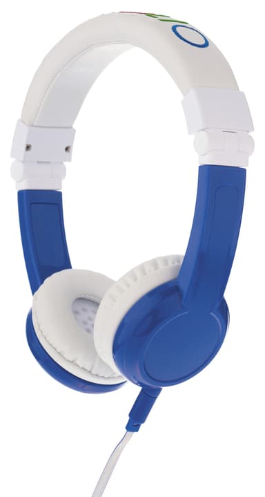 BuddyPhones Explore on-ear hodetelefoner (blå)