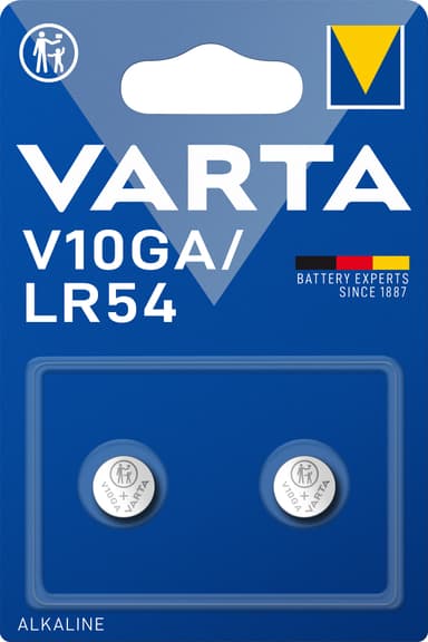 Varta V 10 Ga batteri (2-pakk)
