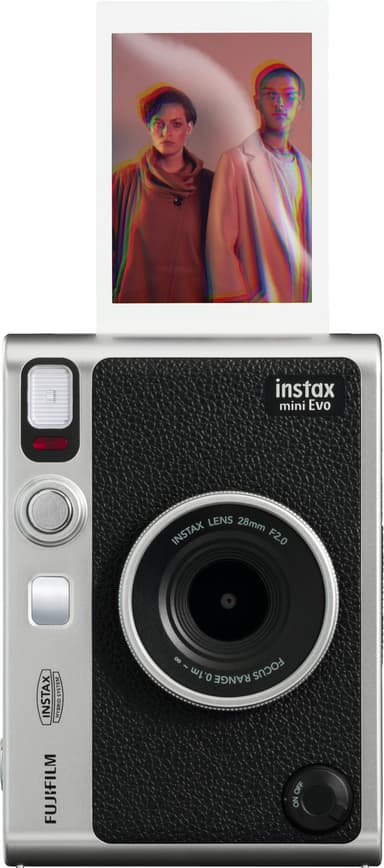 Fujifilm Instax Mini Evo kamera (sort)