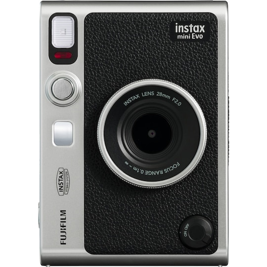 Fujifilm Instax Mini Evo kamera (sort)