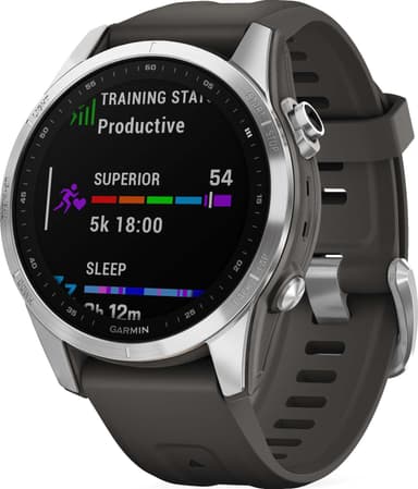 Garmin Fenix 7S smartklokke 42 mm (grafitt)