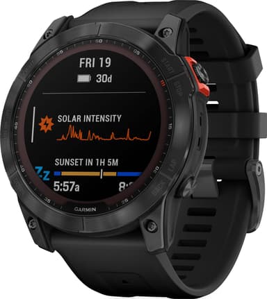 Garmin Fenix 7X Solar smartklokke 51mm (sort)