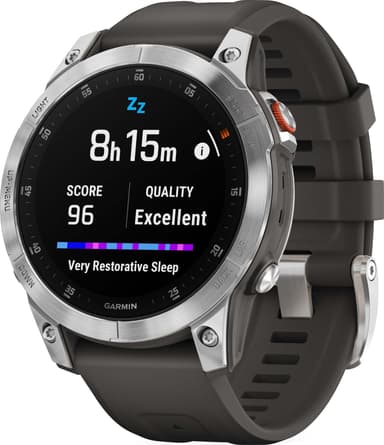 Garmin epix (Gen 2) AMOLED smartklokke 47mm (grå)