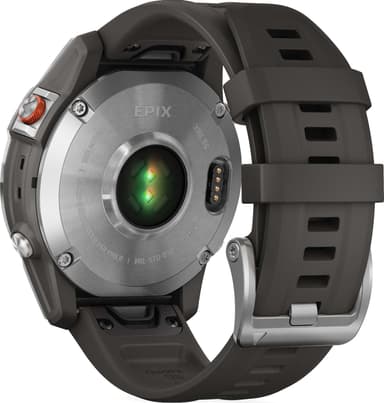 Garmin epix (Gen 2) AMOLED smartklokke 47mm (grå)