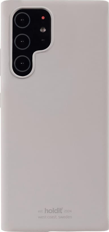 Holdit Silicone deksel til Samsung Galaxy S22 Ultra (Taupe)