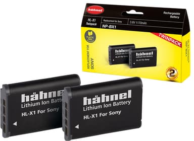 Hähnel batteripakke Sony HL-X1
