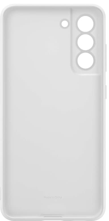 Samsung Galaxy S21 FE Silicone deksel (hvit)