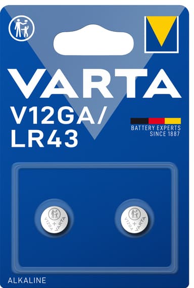 Varta V 12 Ga batteri (2-pakk)